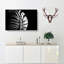 Rear Of A Zebra - Wrapped Canvas-55322353