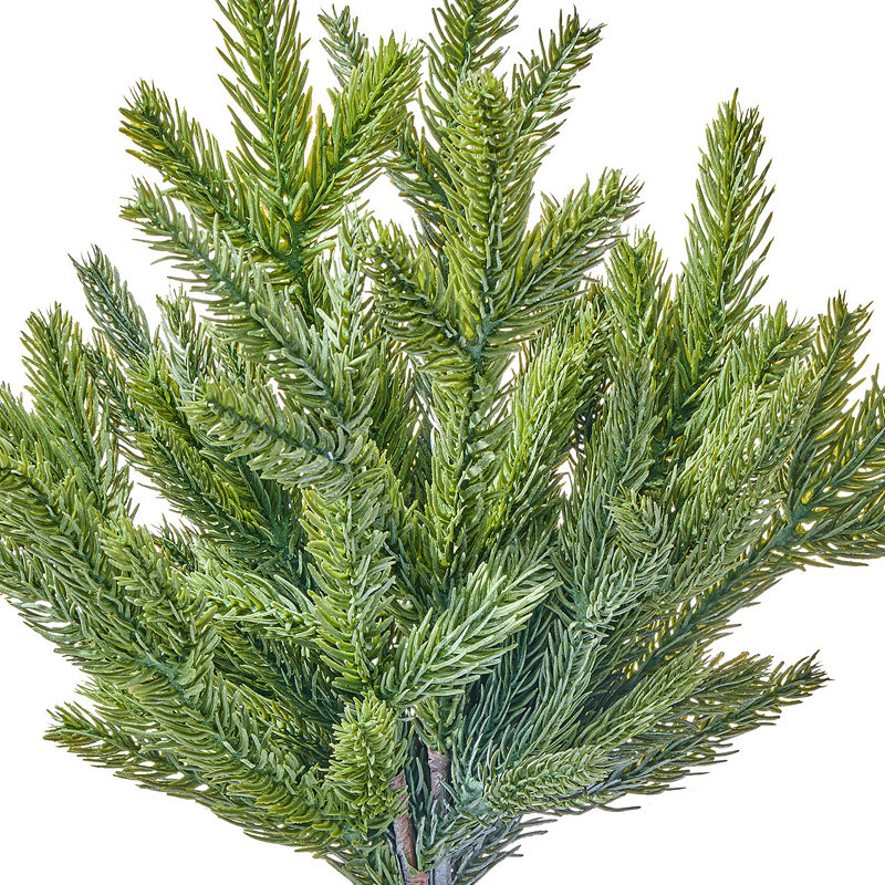 Ensemble de mini sapins d'hiver au toucher réaliste de 40 cm