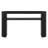 Farmhouse Oval Console Table Accent Table With Open Shelf And Curved Legs For Entryway Hallway-1900236266