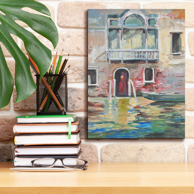 «Venice» par Jadei, impression sur toile, H 16 po x l 12 po