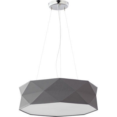 Avemari 1 - Light Grey Geometric Pendant