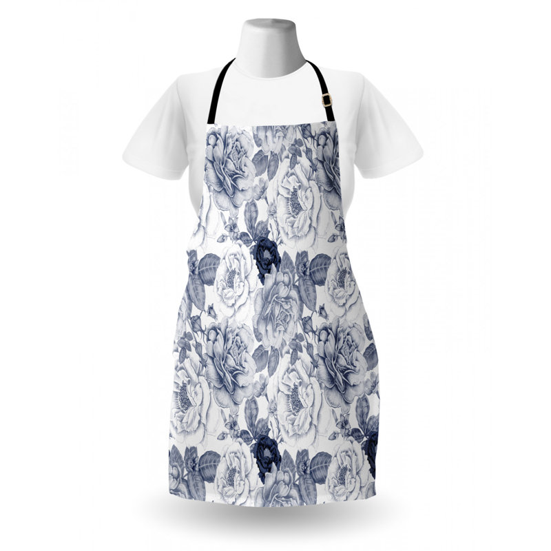 Floral Bib Apron