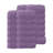 Willow 12 Pieces Towel Set – 100% Combed Cotton, Premium Quality 630 GSM, Purple, Ultra-Soft & Highly Absorbent (12 Hand Towels)-120631039-120631025