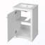 Meuble-lavabo avec lavabo et tablette réglable-2078780039