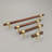 Wood And Brass Bar Pull-106846111
