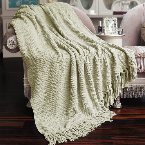 Three Posts™ Nader Throw Blanket & Reviews | Wayfair