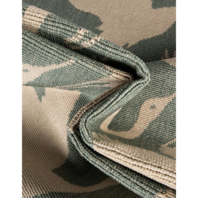 Angelys Indoor/Outdoor Area Rug, Round 6'1"