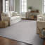 Tapis gris clair lavable à la machine Breneisha-423738554
