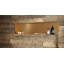 Niche de douche encastrée en or rose brossé l 48 po x H 12,6 po Badeloft-106891980