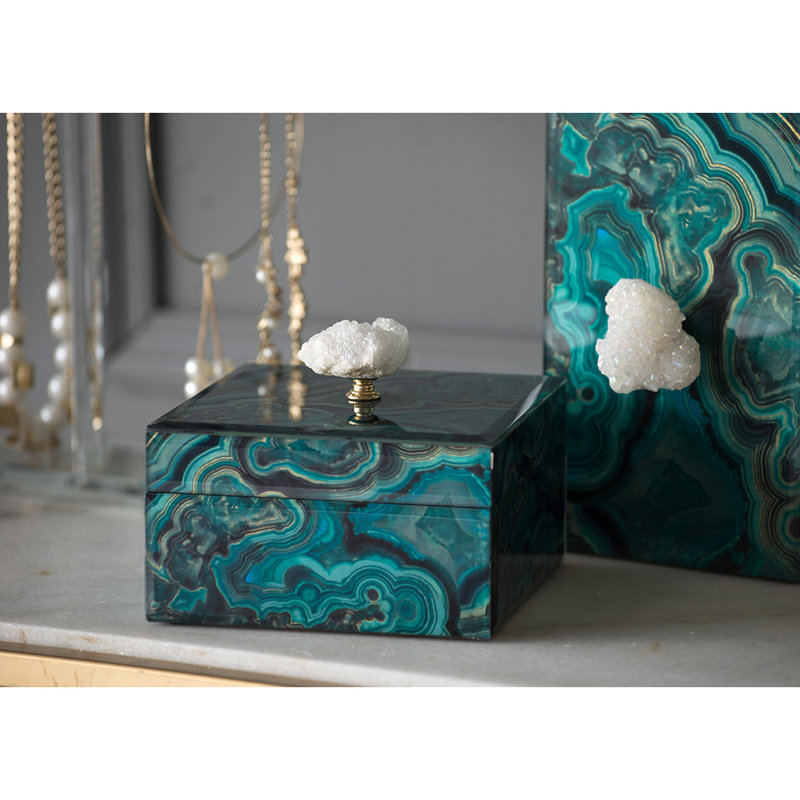 Jewelry Box + Mirror