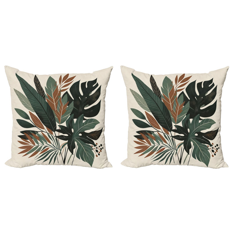 Reversible Pillow Cover, 18"H x 18"W