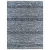 Area Rug in Silver