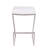 Bova Modern Backless Counter or Bar Height Barstool with Footrest in Metal and Faux Leather-23206439-41671422