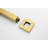 Bathroom Rainfall Shower Head - High , Brushed Gold Stainless Steel, Water Saving, Self-Cleaning, Standard Arm Use Self-Cleaning Nozzle, Compatible With-127377230