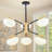 6 - Light Sputnik Modern Linear Chandelier-699336407