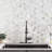 Auralie Hexagon 12 in. x 12 in. Polished Marble Mosaic Floor and Wall Tile