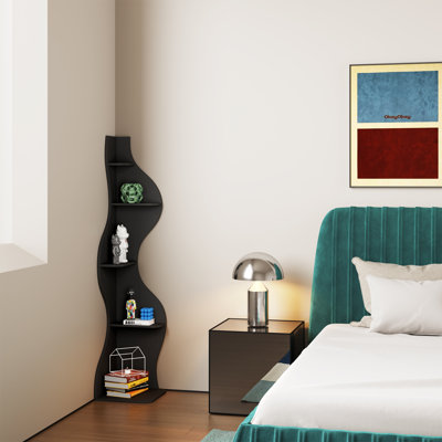 Arhab Corner Bookcase