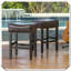 Ensemble de 2 tabourets de comptoir sans dossier Ensemble pratique, durable, élégant, fonctionnel, compact, confortable
