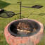  Dual Cooking Fire Pit Campfire Cookware