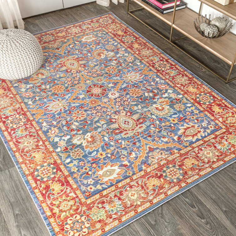 Stith Persian Plum/Terracotta Rug