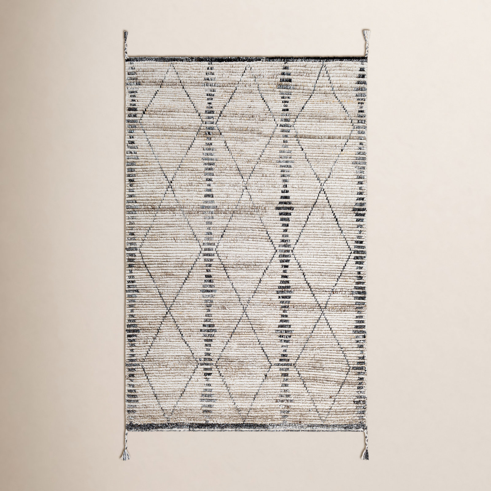 Mathias Hand-Woven Moroccan Rug, Rectangle 5' x 7'6"
