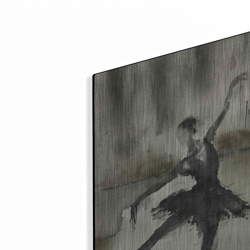 "Sans un danseur" par Oscar Alvarez Pardo, H 24 po x l 16 po