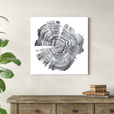«Tree Ring Abstract IV» par Ethan Harper, reproduction d'art sur toile