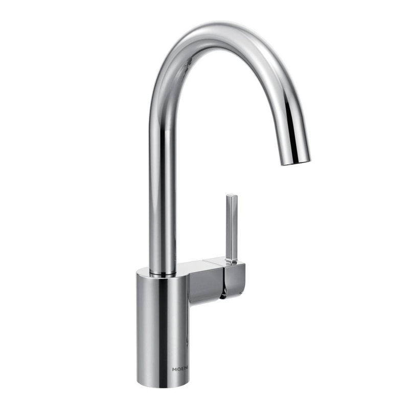 MOEN Align Single-Handle Standard Kitchen Faucet in Chrome, Chrome