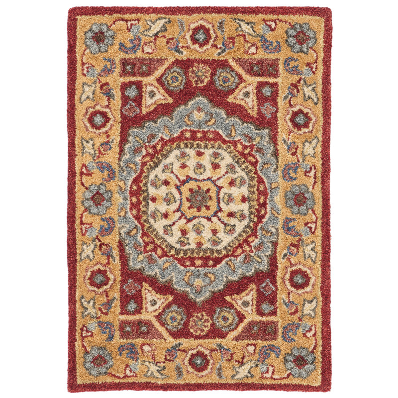 Antiquity Hand Tufted Wool Oriental Rug, Rectangle 3' x 5'