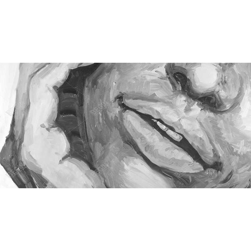 Irresistible lips - 15.75"x31.50" Desk mat