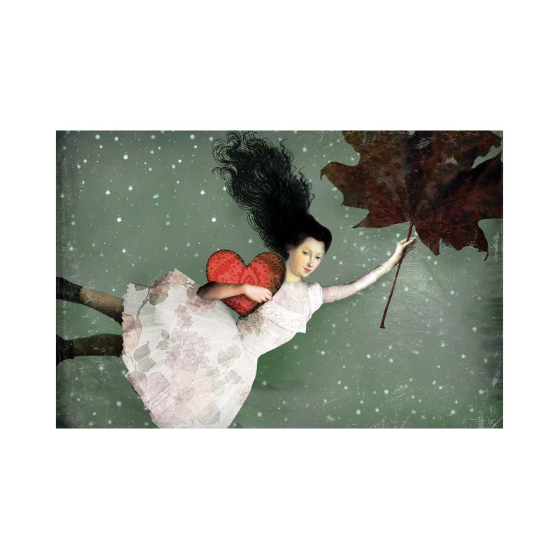 «Back to Earth I» par Catrin Welz-Stein - reproduction, H 32 po x l 48 po x 1,5 po, Toile tendue, Pas de tapis