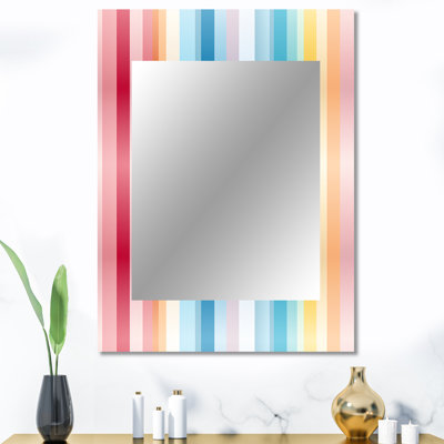 Rainbow Colors Candyland Stripes Striped