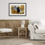 «Witch Cat Autumnal Farm», reproduction encadrée sous verre, conception par Antony Smith-678714764-678714752