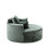 Canapé-lit simple en éponge en polyester de 55 pi, sans assemblage requis, fauteuil-lit moderne moelleux pour le salon, la chambre à coucher, le salon et la salle de projection (pas une chaise pivotante)