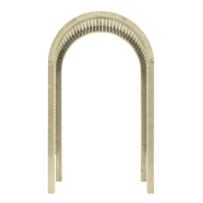 Grange Contemporary Garden Arch in Green
