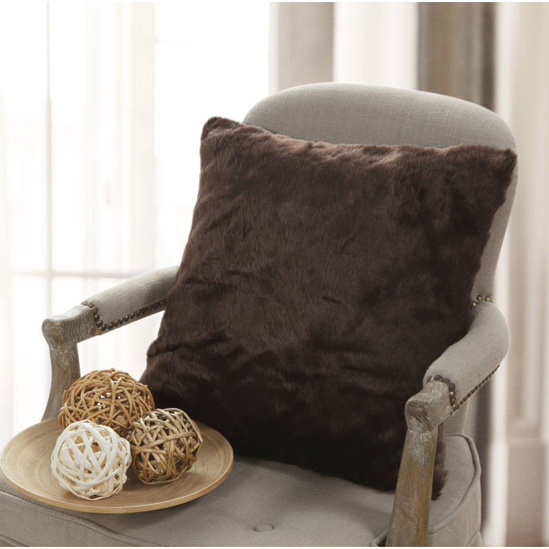 Kodiak Faux Fur Reversible Pillow Cover