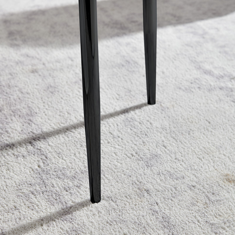 Chaises de salle à manger Pallo, Crème, crème, Noir, noir, noir, noir