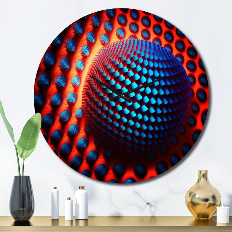 Horloge murale Portals Moire, Grand