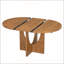 Ensemble de table de salle à manger extensible moderne 5 pièces avec rallonge amovible 16,2 pouces pour petits espaces
