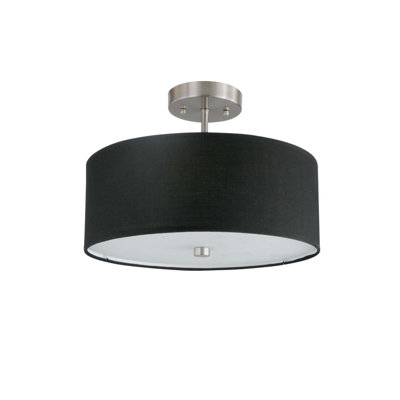 Plafonnier semi-encastré 3 lumières Kudolo