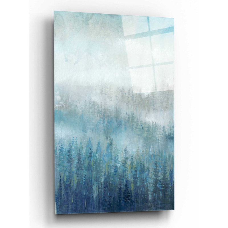 «Above the Mist I» par Tim O'Toole, art mural en verre acrylique, H 16 po x l 12 po x P 0,13 po