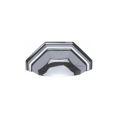 Poignée hexagonale pour bac d'armoire