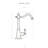 Whitehaus Point of Use Cold Water Drinking Faucet with Traditional Swivel Spout-21619884