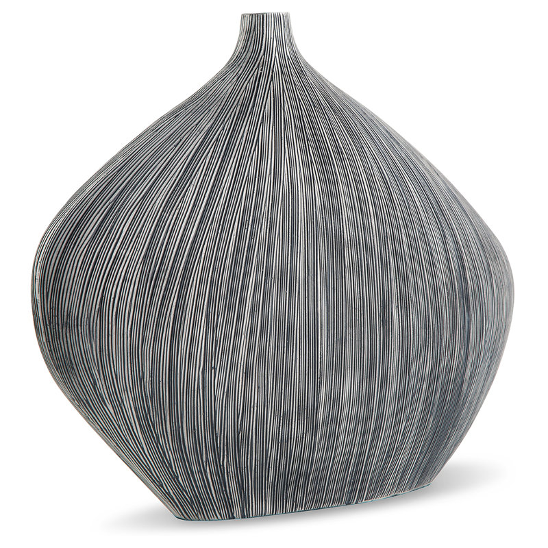 Carrissa Table Vase, 12.99" H x 15.75" W x 3.94" D