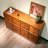 70.87"Vintage Solid Wood Ash Multi-Drawer Storage Sideboard