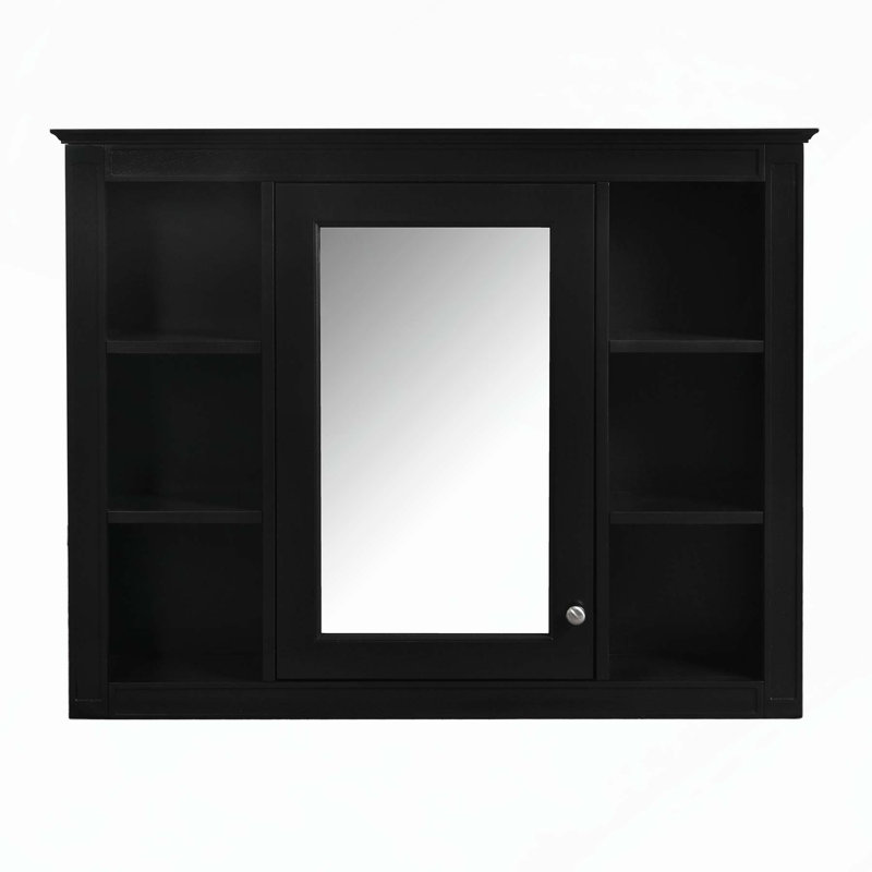 Versatile Wall-Mounted Bathroom Cabinet with Multiple Shelves and Stylish Design