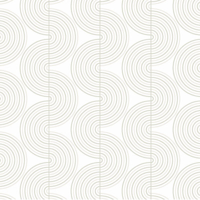 Cecile Mid-Century Peel & Stick Geometric Wallpaper