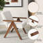 Upholstered Linen Accent Chair