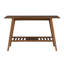 Console Mid-Century en noyer, moyenne