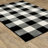 Schoffer Synthetic Gingham Indoor Rug-1712025469